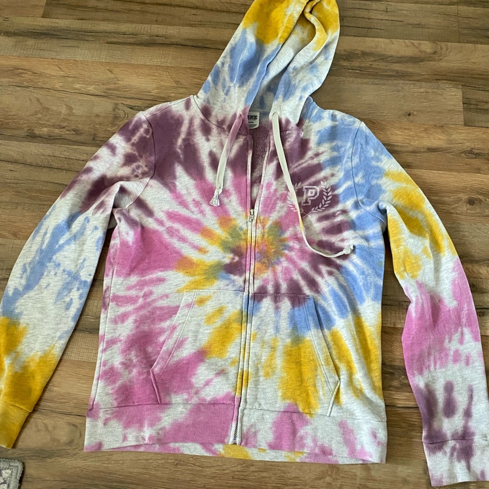 PINK Victoria's Secret Tie-Dye Hoodie